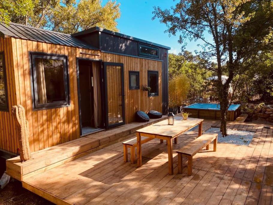 Вилла Tiny Liloumaca Coeur Ste Baume Plan d'Aups Экстерьер фото