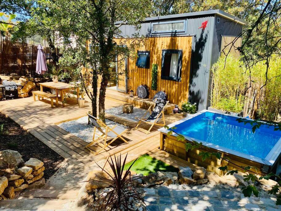 Вилла Tiny Liloumaca Coeur Ste Baume Plan d'Aups Экстерьер фото